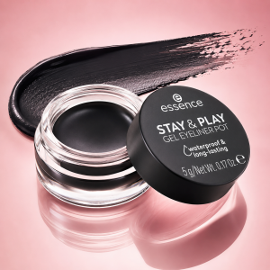ESSENCE STAY AND PLAY GEL EYELINER POT WATERPROOF LONG LASTING 5 G