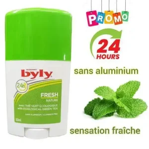 Déodorant stick frais 50 ml - BYLY