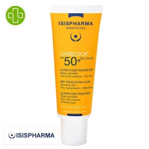 ISISPHARMA UVEBLOCK SPF50+ DRY TOUCH ULTRAFLUIDE TEINTE MEDIUM 40ML