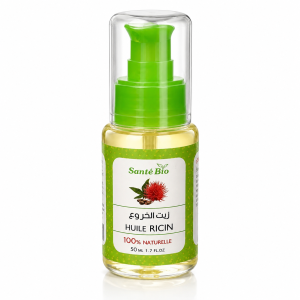 Santé Bio Huile de Ricin 100% Naturelle - 50ml