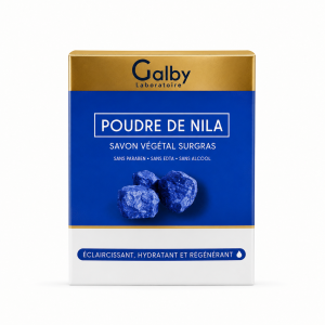 GALBY SAVON VEGETAL SURGRAS POUDRE DE NILA 100G
