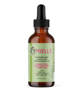 MIELLE HUILE FORTIFIANTE ROMARIN MENTHE CUIR CHEVELU ET CHEVEUX HUILE FORTIFIANTE 59ML