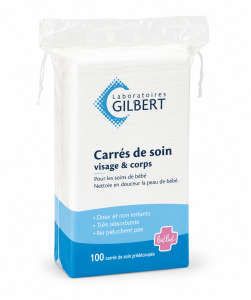 GILBERT CARRES DE SOIN SACHET DE 100