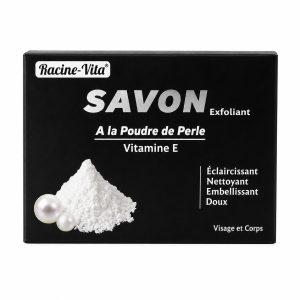 Racine Vita Savon éclaircissant a la poudre de perle et vitamine E 80 gr