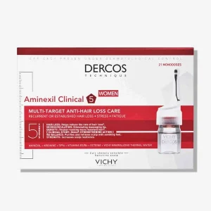 VICHY DERCOS AMINEXIL CLINICAL 5 FEMMES – 21 AMPOULES