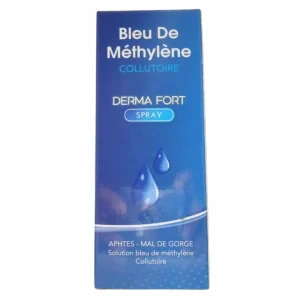 Derma-Fort Bleu de Méthylène Spray Aphtes et Mal de Gorge – 50ml