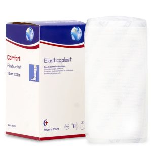 Tensoplast – Bande adhésive élastique 10cm × 2,5 m (HB)