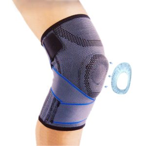 Genouillère avec coussinet en gel rotulien et stabilisateurs latéraux / Comfort