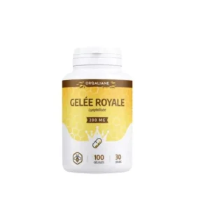 Gelée Royale Lyophilisée 200mg 100 gélules (30 Servings)
