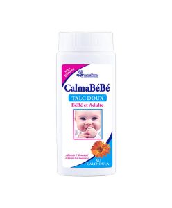 CALMABéBé Talc Doux 100g – Bébé et Adulte – au Calendula