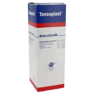 Tensoplast – Bande adhésive élastique 20 cm × 2,5 m (HB)